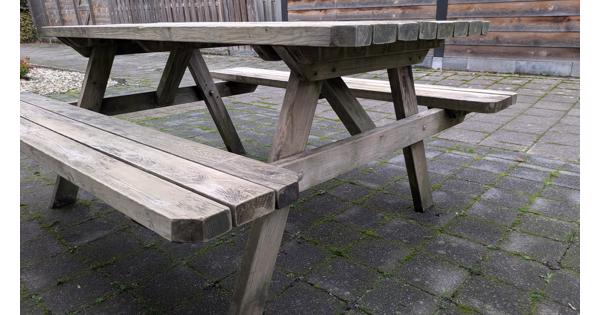 stevige picnicbank van weerbestendig tuinhout