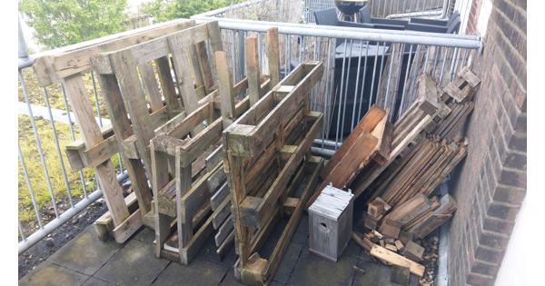 Brandhout / Oude Pallets