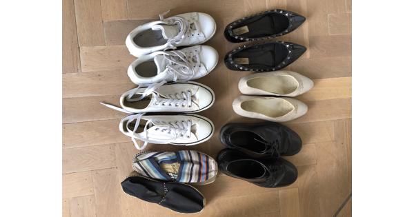 Verschillende schoenen maat 38