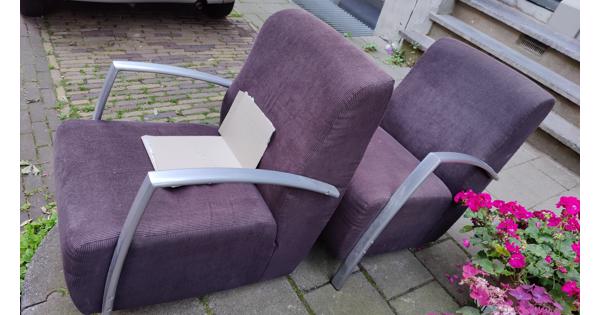 Twee heerlijk zittende fauteuils 