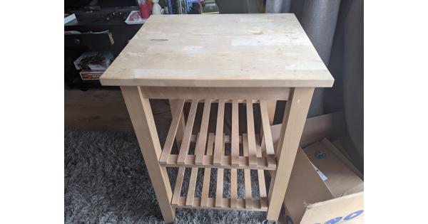 Tafel Roltafel Keukenblok BEKVÄM IKEA