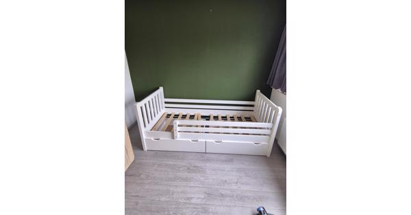 Wit Houten Kinderbed 90x200