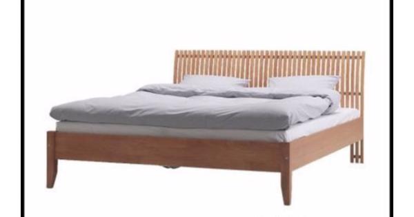 Bed van IKEA, model Ekeberg (160 x 200 cm)
