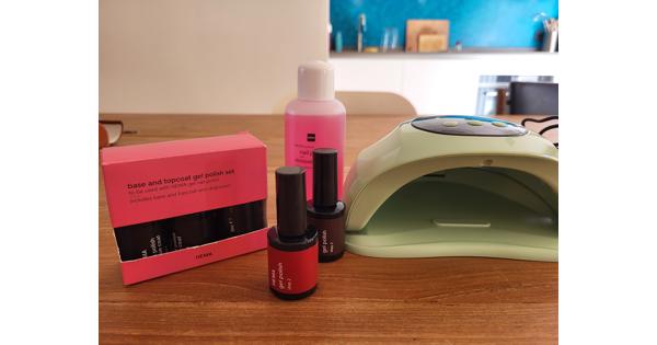 Gelnagellak set Hema, compleet met droger