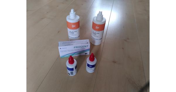 Bewaar- en schoonmaakvloeistof voor harde lenzen