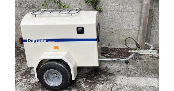 Hondentrailer voor motor