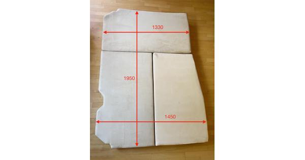 Matras voor een Pössl buscamper