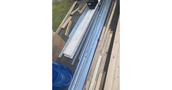 Diverse, latten, afvoer, metal stud 