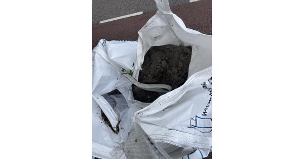 Big bag zand - halfvol