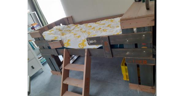 bed Combitex halfhoogslaper sterk, stevig, vintage, stoer