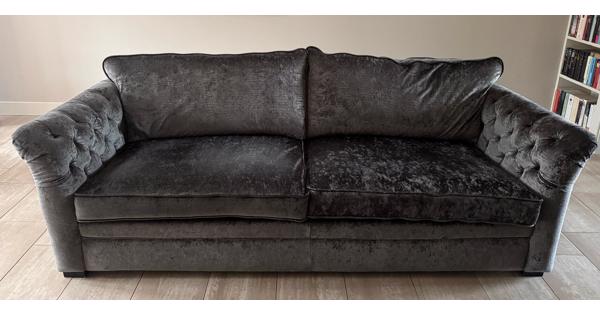 Prachtige grijze bank zgan