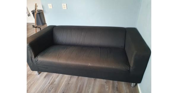 IKEA KLIPPAN Bank met zwarte hoes