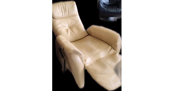 Elektrisch leren relax- fauteuil 