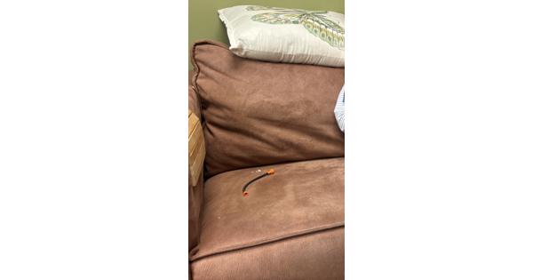Bankstel 220 cm nepleer 3zits