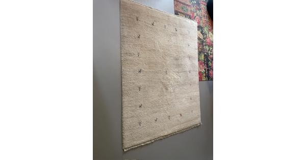 vloerkleed van dikke, warme wol