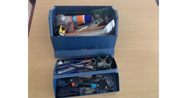 Gereedschapskist met inhoud