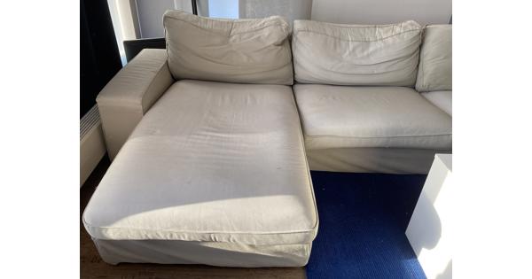IKEA KIVIK 4-zitsbank met chaise longue beige