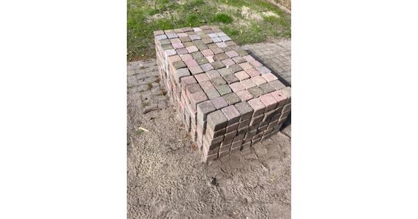 Apeldoorn Koppelstones 6 m2 rood/blauw gemêleerd 10x10 cm