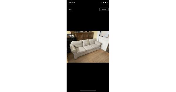 Nette Ikea bank - 3 persoons - beige 