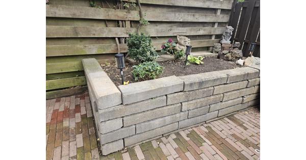 Broodjes/stapelblokken voor de tuin
