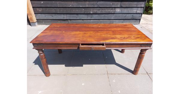 Koloniale eettafel 185 x 90 x 75