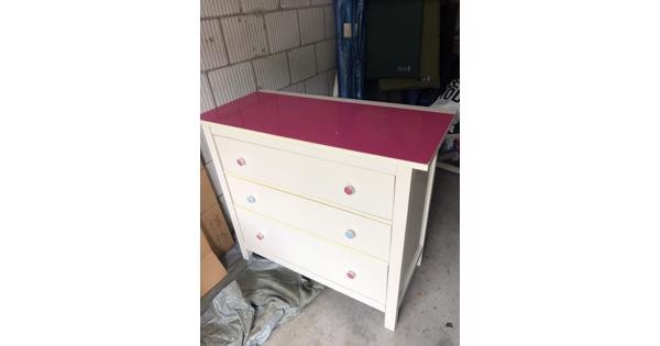 Commode met drie lades