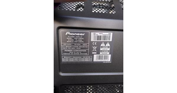 Pioneer plasma display model PDP-436PE (2006)