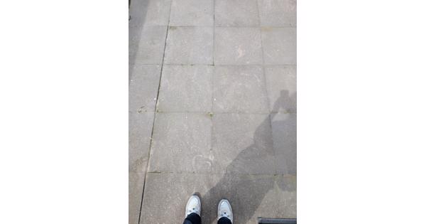 Betontegels 50x50 33m2