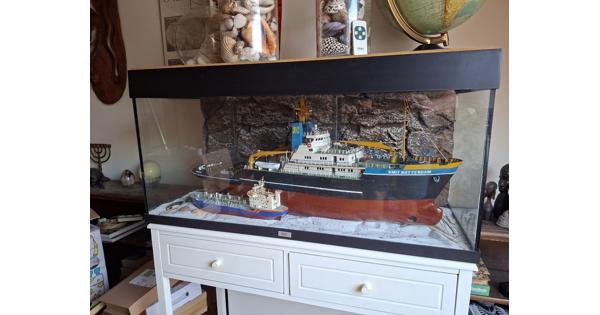 Scheepsmodel sleepboot