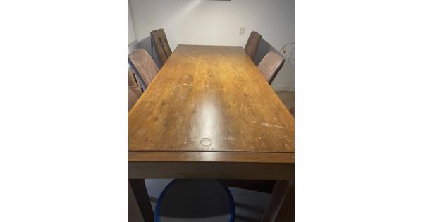 Grote eettafel Frans eiken