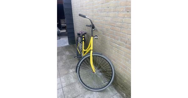 Gele fiets 