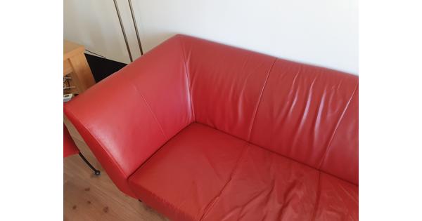 Designbank Harvink van echt leer