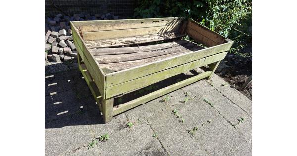 Houten kweekbak