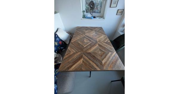 Tafel mangohout 150x90