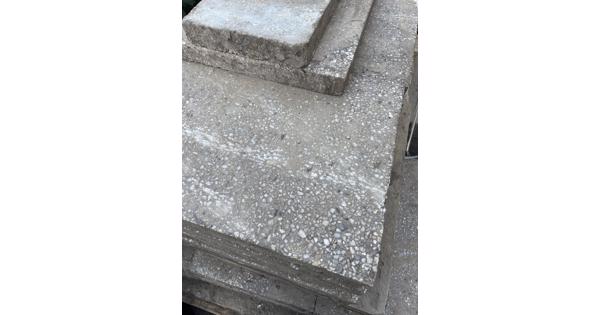Gewassen grindtegels 60x40cm, 60 stuks