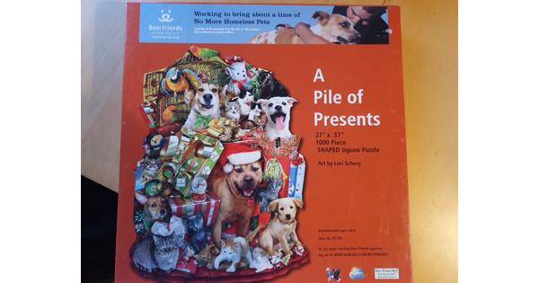 Grote Kerst-puzzel, 1000 stukjes