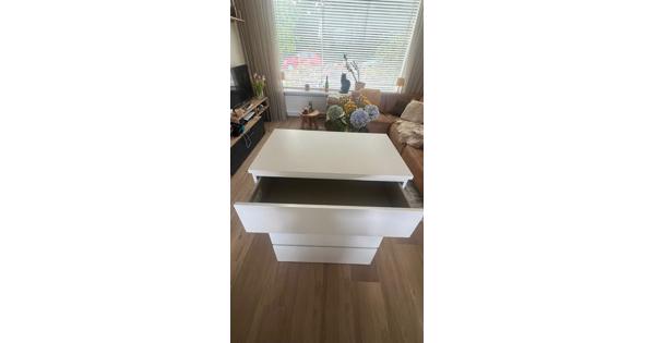 IKEA ladenkastje MALM wit