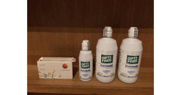 Lenzenvloeistof voor zachte lenzen en lenzen -1,75 en -2,25