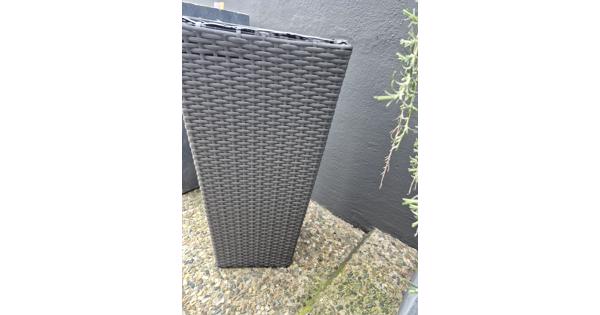 Wicker plantenbloembak