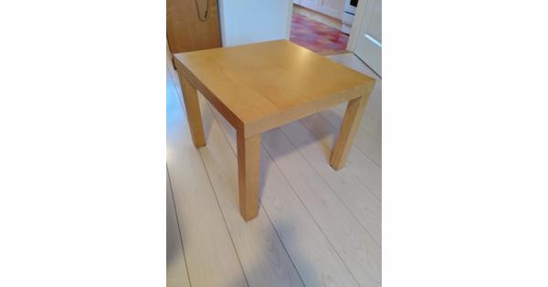 Ikea lack bijzet tafel lichte houtkleur