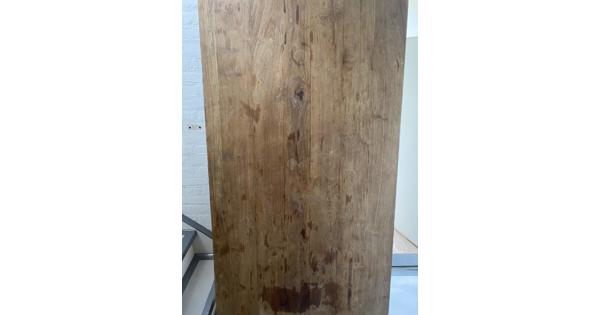 Houten eettafel 180x90