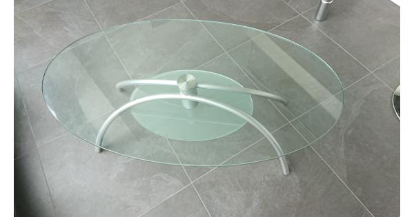 ovalen salontafel