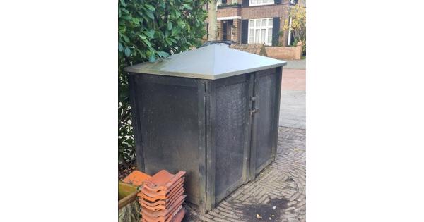 Metalen kliko huisje voor 2 kliko's