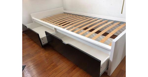 Ikea FLAXA eenpersoonsbed met lades  