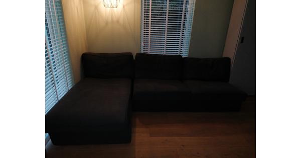 Grijze bang met chaise longue