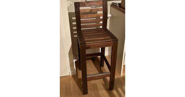 Barkruk met rugleuning IKEA 