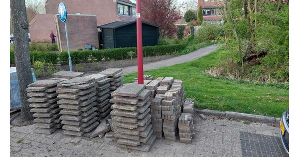Tuintegels 40x60 en klinkers 50m2