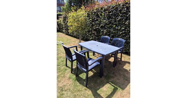 Hartman tuinset met tafel en 4 stoelen