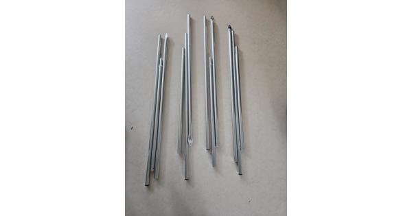 Stokkenset tarp/windscherm, 4 stuks