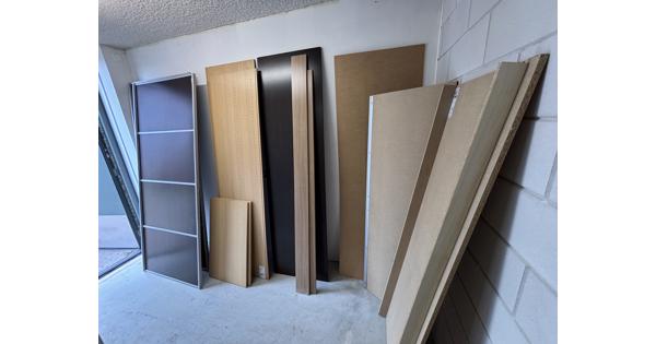 Kastonderdelen schuifdeurkast